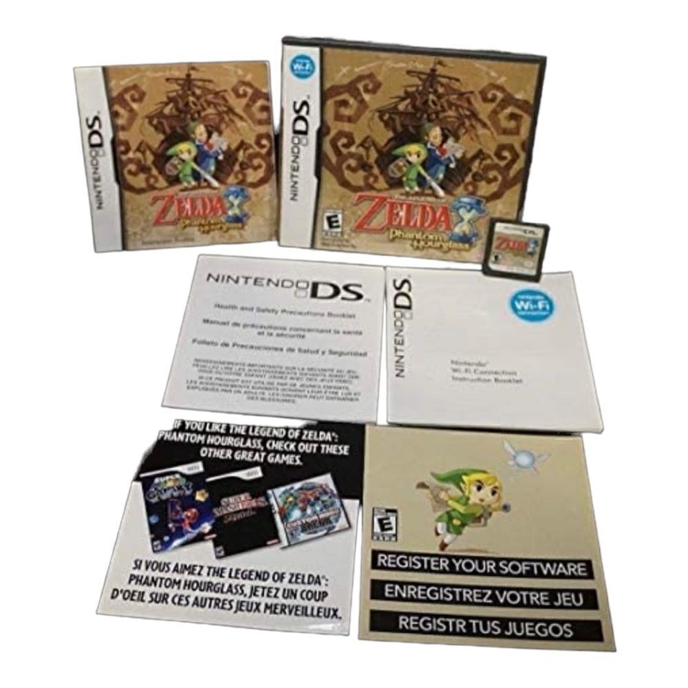 The Legend of Zelda Phantom Hourglass for DS
Legend of Zelda Phantom DS